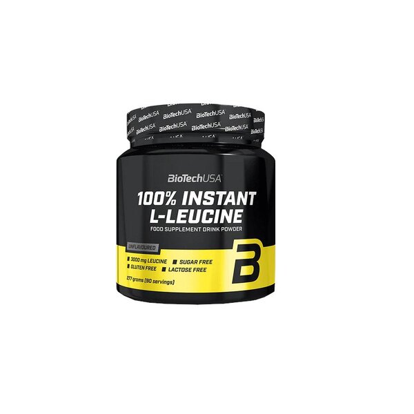 BioTechUSA 100% Instant L-Leucine - 277 gramų