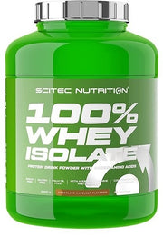 SciTec 100% Whey Isolate, Cookies & Cream - 2000 gramų