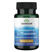Swanson Suntheanine L-Theanine, 100mg - 60 kapsulių
