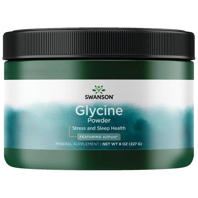 Swanson Glycine milteliai, 227 g, maisto papildas