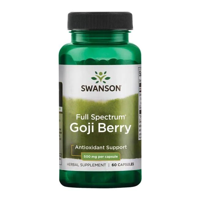 Swanson Goji Berry maisto papildas kapsulės