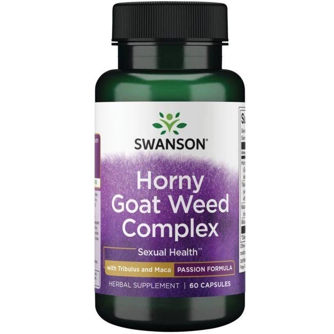 Swanson Horny Goat Weed Complex kapsulės