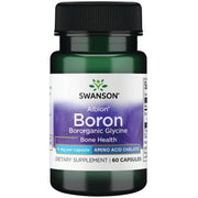 Swanson Albion Boron Bororganic Glycine, 6mg - 60 kapsulių