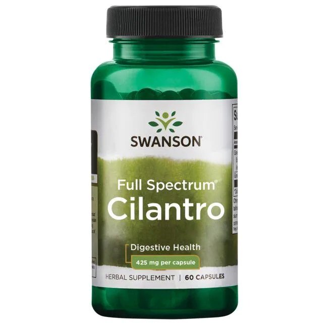 Swanson Cilantro kapsulės sveikatai
