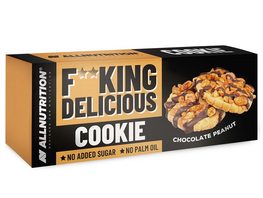 Allnutrition Fitking Desertinis sausainis, šokolado žemės riešutai, 150 g