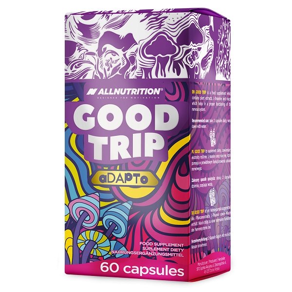 Allnutrition Good Trip Adapto - 60 kapsulių maisto papildas