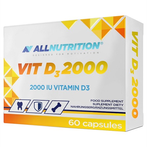 Maisto papildo Vit D3 2000 IU kapsulės