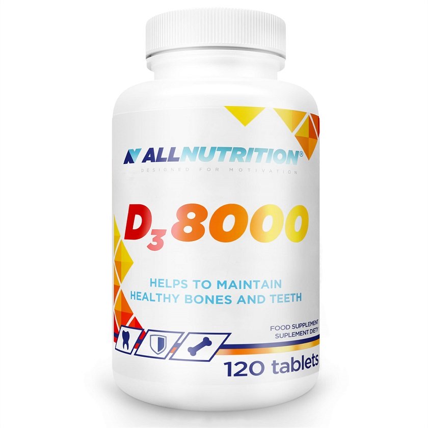 Allnutrition Vit D3 8000 - 120 tablečių maisto papildas