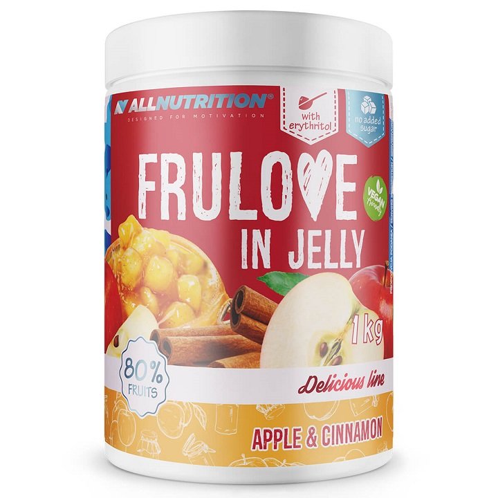 Allnutrition Frulove Jelly obuolys ir cinamonas, 1 kg