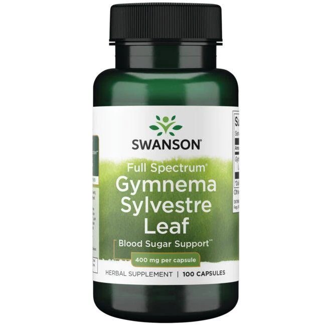 Swanson Gymnema Sylvestre kapsulės