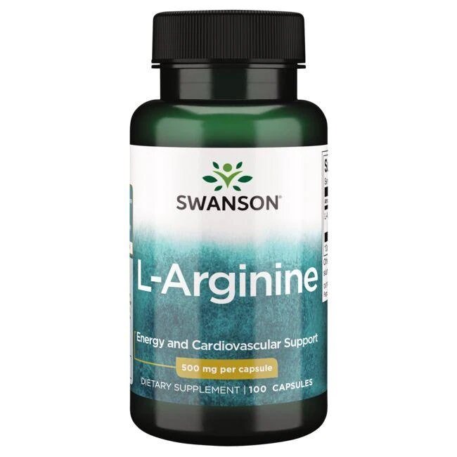 Swanson L-Arginine kapsulės