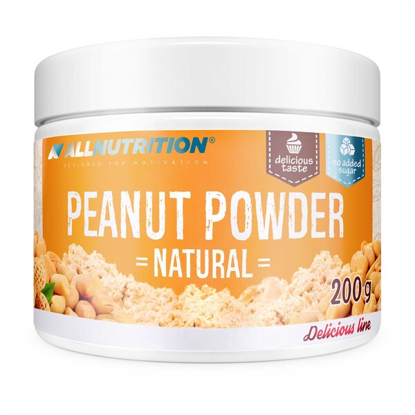 Allnutrition žemės riešutų milteliai, natūralūs, 200 g