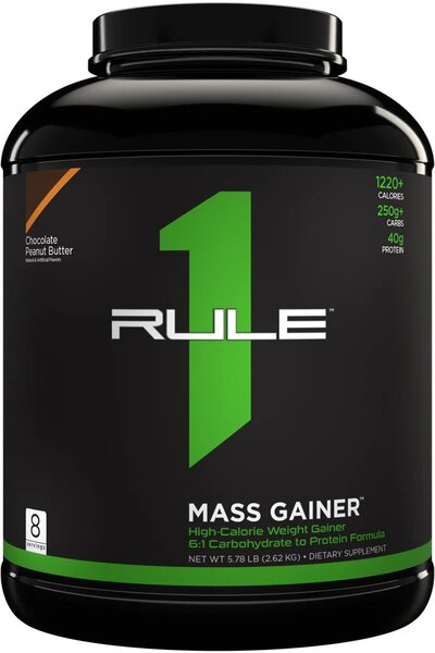 Rule One masinis svorio didinimui, šokolado žemės riešutų sviestas, 2620 g