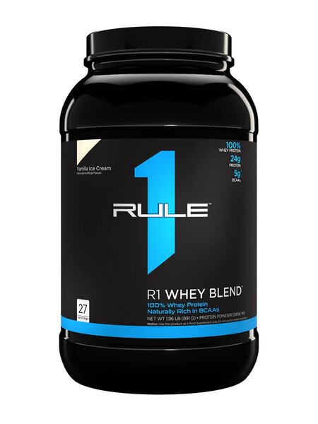 Rule One R1 Whey Blend, Vanilės ledų skonio baltymų milteliai