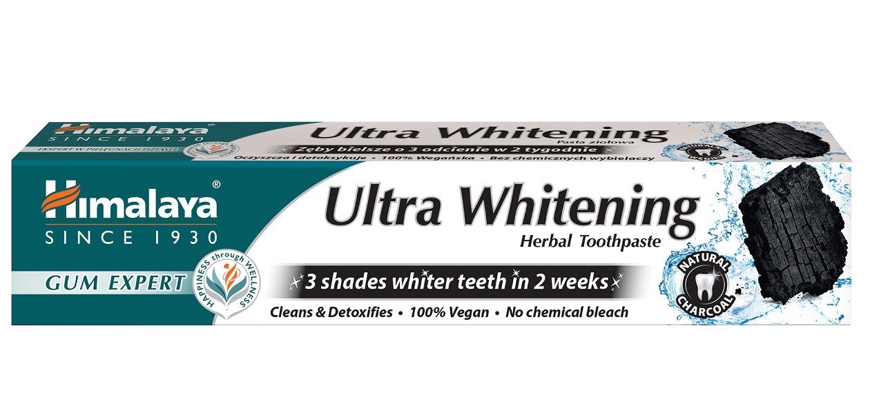 Himalaya Ultra Whitening žolelių dantų pasta, 75 ml
