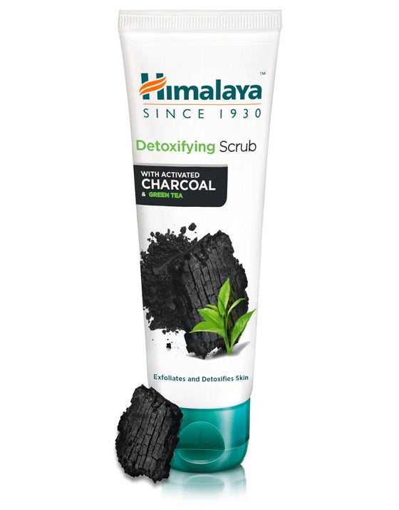 Himalaya Detoxifikuojantis šveitiklis su aktyvuota anglimi ir žaliąja arbata, odos priežiūra