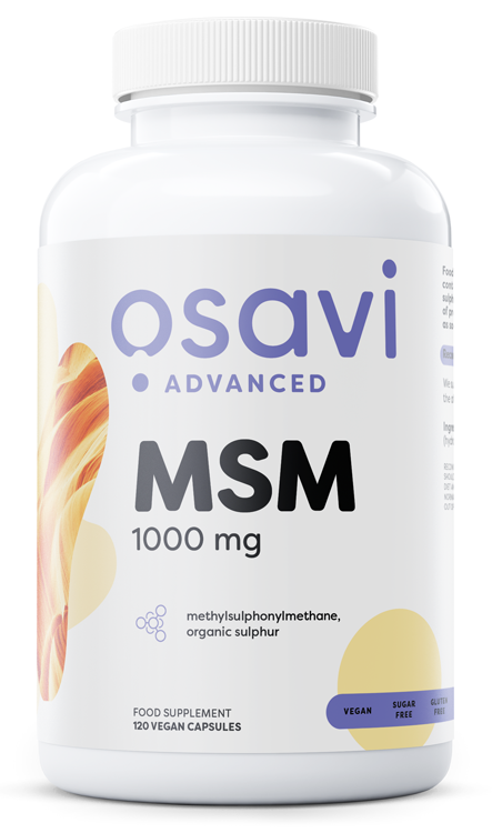 Osavi MSM, 1000mg - 120 kapsulių