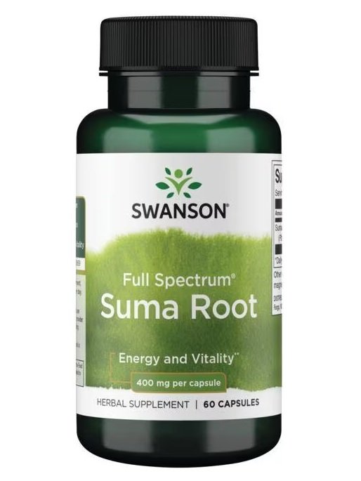 Swanson Suma Root maisto papildas kapsulės