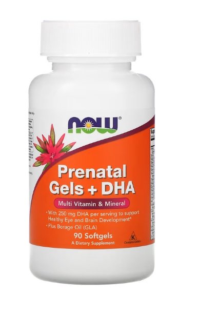 Prenatal Gels + DHA maisto papildas