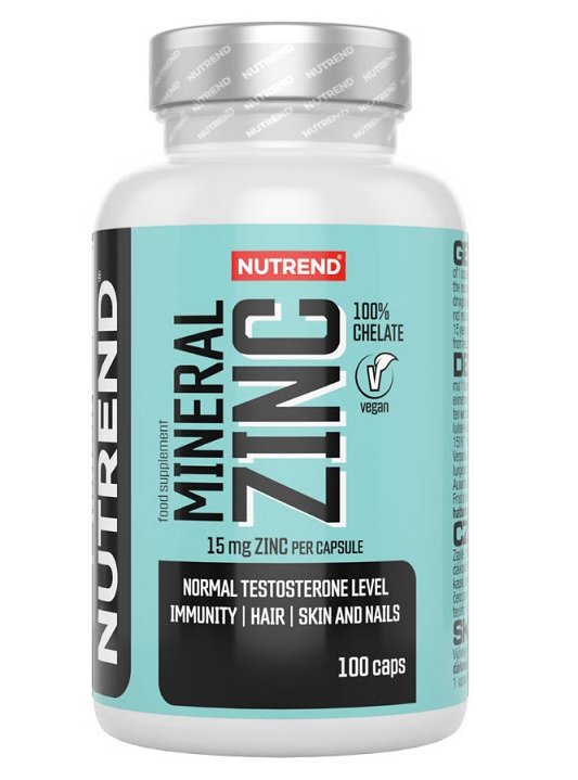 Nutrend mineraliniai cinko kapsulės