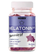 Weider Melatonin XR, Blackberry - 60 guminukų
