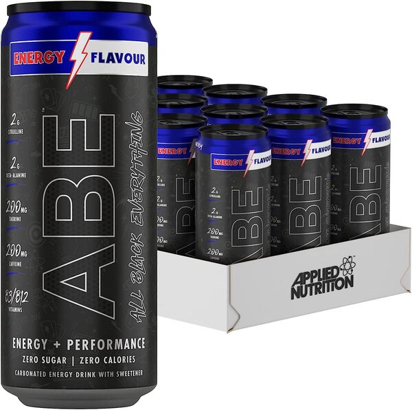 Applied Nutrition ABE energijos skardinė, sporto papildas, energija
