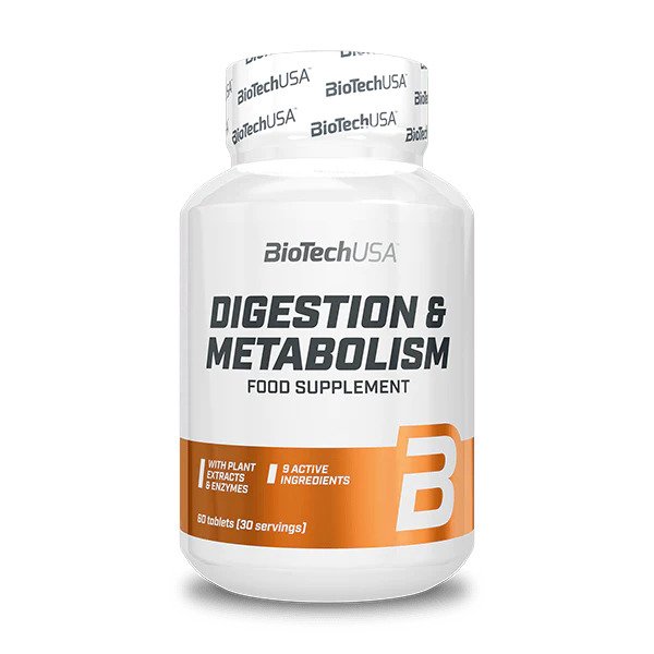 BioTechUSA Digestion & Metabolism - 60 tablečių