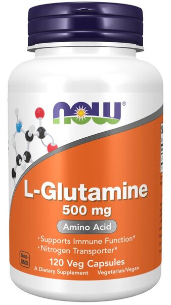 L-Glutaminas maisto papildas kapsulės