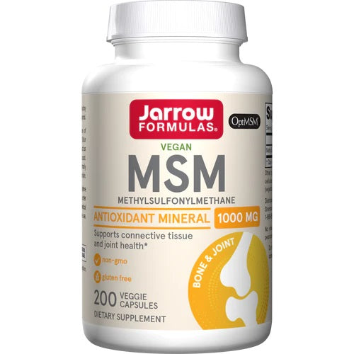 Jarrow Formulas MSM (Methyl-Sulfonyl-Methane), 1000mg - 200 kapsulių