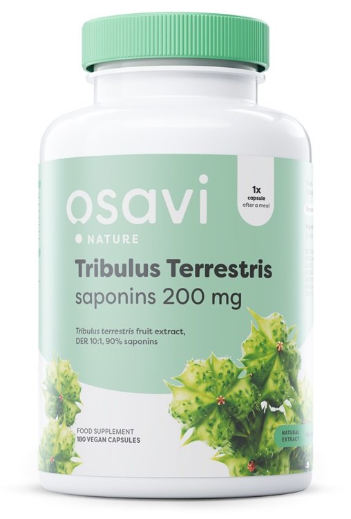 Osavi Tribulus Terrestris maisto papildas kapsulės