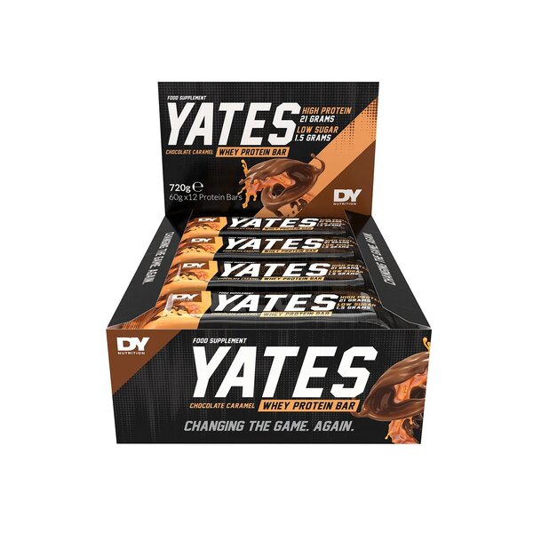 Dorian Yates baltymų batonėlis, šokolado karamelė