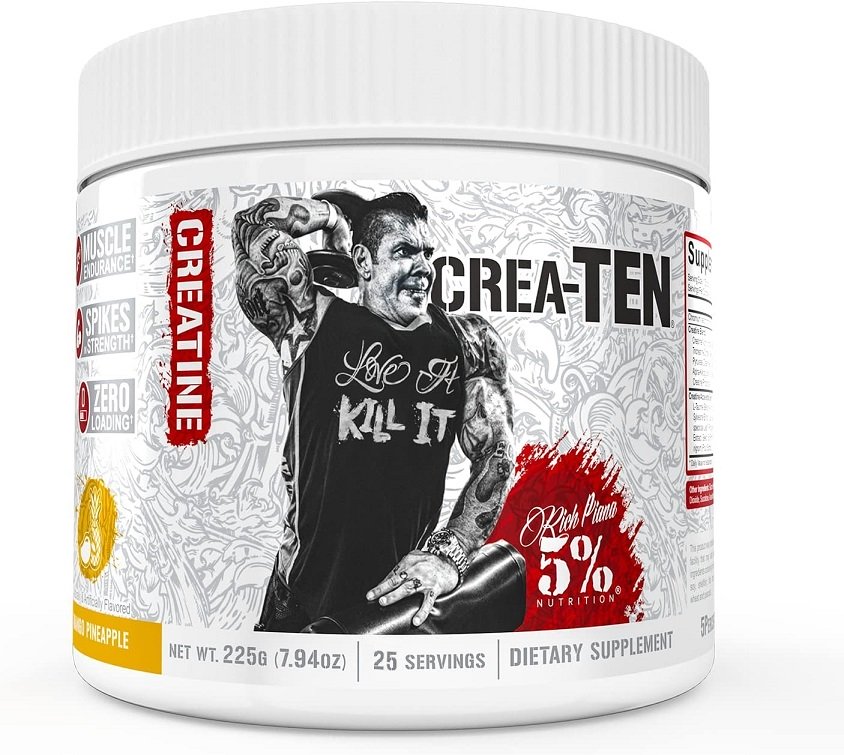 5% Nutrition Crea-TEN kreatino papildas mango ananas skardinė