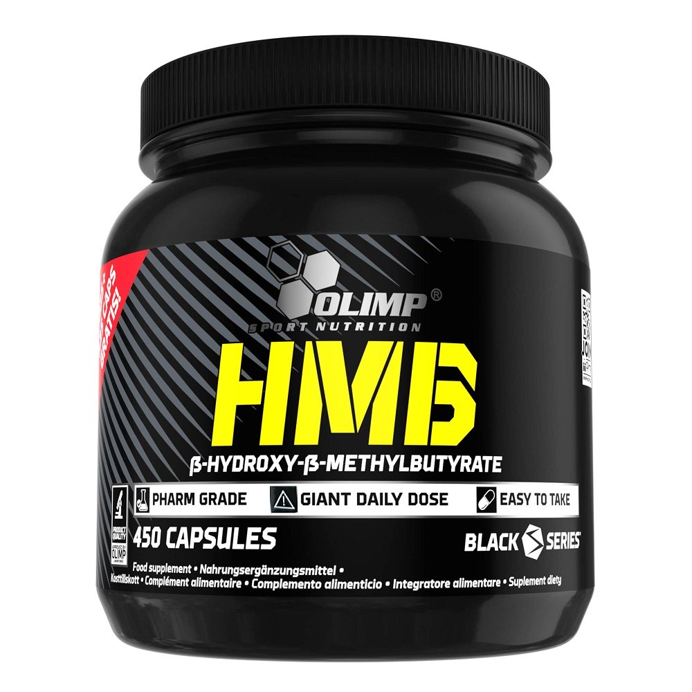 Olimp Nutrition HMB - 450 kapsulių, sporto papildas, amino rūgštys