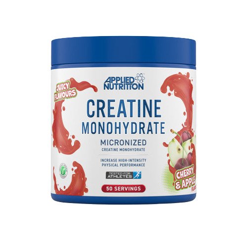 Kreatino monohidrato, vyšnių ir obuolių skonis, sporto papildas, 250 g