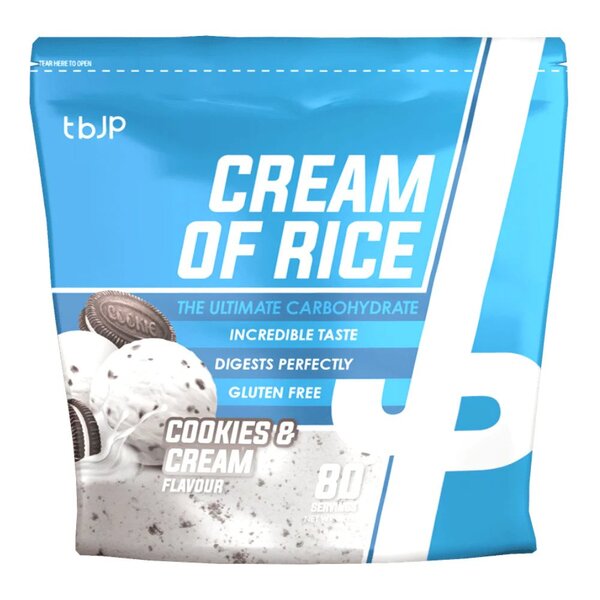 Trained by JP Cream of Rice, Cookies & Cream - 2000 gramų