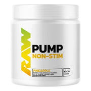 Raw Nutrition Pump Non-Stim, Strawberry Lemonade - 480 gramų maisto papildas