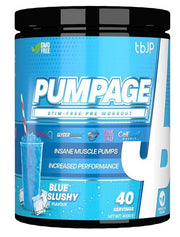 Mėlynas sporto papildas Pumpage Blue Slushy 400g