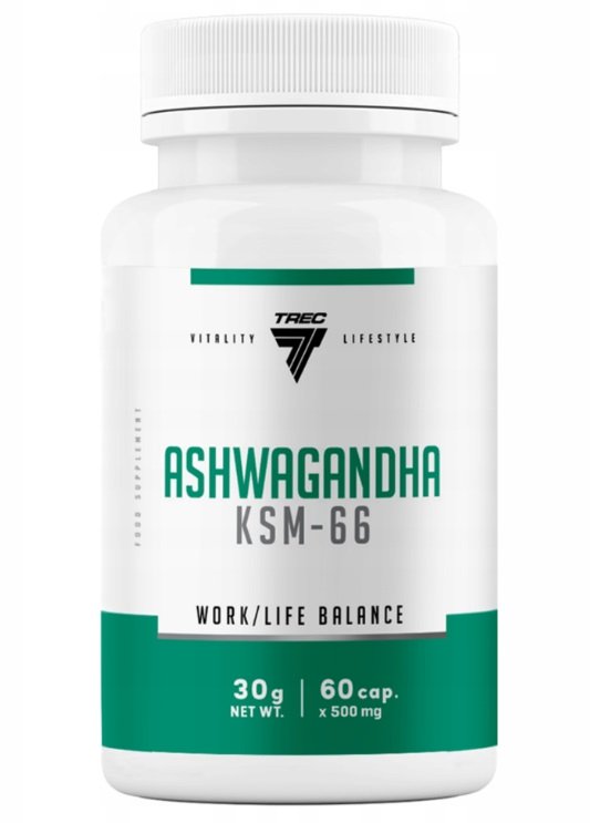 Trec Nutrition Ashwagandha KSM-66 kapsulės