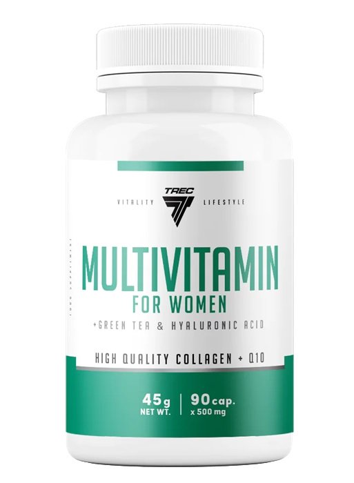 Multivitaminai moterims, maisto papildas, vitaminai ir mineralai