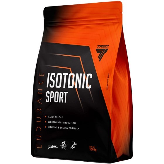 Trec Nutrition Endurance Isotonic Sport, Apelsinų, 1000 g, elektrolitai, energijai, sporto papildas