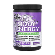 EVLution Nutrition BCAA Energy + Electrolytes, Grape Splash - 345 gramų maisto papildas