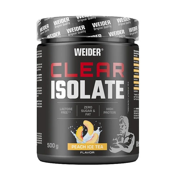 Weider Clear Isolate, Peach Ice Tea - 500 g maisto papildas