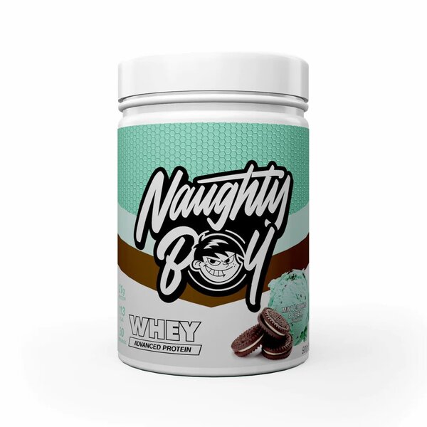 Naughty Boy Whey, Mint Cookies & Cream - 900g