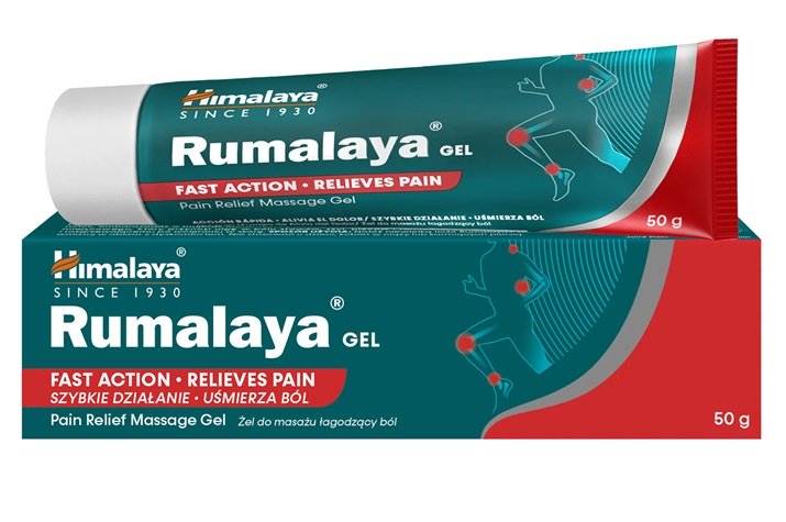 Himalaya Rumalaya Gel - 50 g, skausmo malšinimo gelis, sanariams