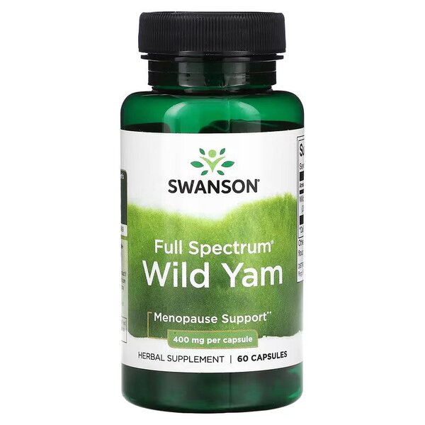 Swanson Wild Yam kapsulės sveikatai