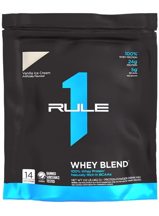 Rule One R1 Whey Blend, Vanilės ledų skonio baltymų milteliai