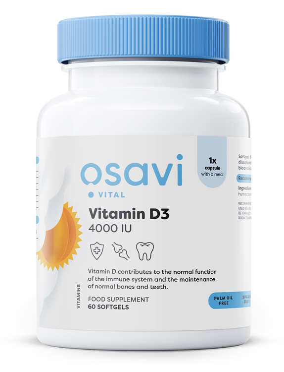 Vitaminas D3 kapsulės