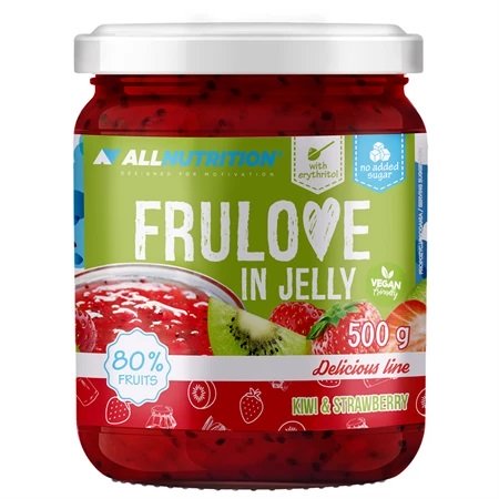 Allnutrition Frulove Jelly Kiwi ir Braškės, 500 g