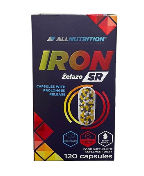 Allnutrition Iron SR - 120 kapsulių