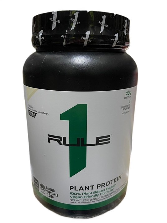 Rule One Plant Protein, Vanilės kremas, 620 g